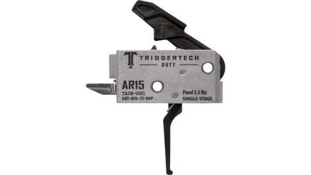 TRIGGERTECH AR-15 SINGLE STAGE - BLACK DUTY FLAT 3.5LB