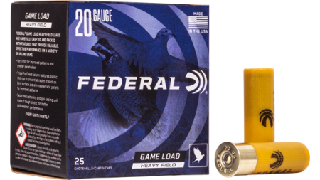 FEDERAL GAME LOAD 20GA 2.75" - 1OZ #8 250RD CASE LOT
