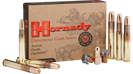 HORNADY 375 RUGER 300GR DGX - BONDED 20RD 6BX/CS