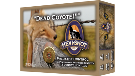 HEVI-SHOT DEAD COYOTE 12GA - 3.5" 1-5/8OZ #T 10RD 10BX/CS