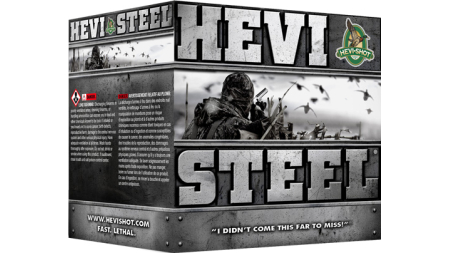 HEVI-SHOT HEAVY STEEL 12GA - 2.75" 1-1/8OZ #2 25RD 10BX/CS