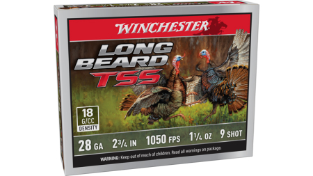 WINCHESTER LONG BEARD TSS 28GA - 2.75" 1-1/4OZ #9 5RD 10BX/CS