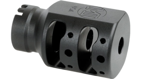 MI ALPHA TANK BRAKE 1/2X28 9MM - BLACK MATTE NITRIDE