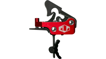 ELFTMANN TRIGGER APEX AR-15 - CURVED ADJ 2.75-7LBS BLACK