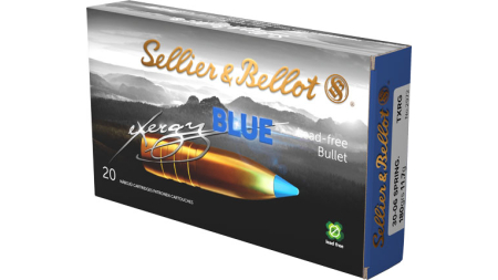S&B 30-06 180GR TXRG BLUE - 20RD 12BX/CS