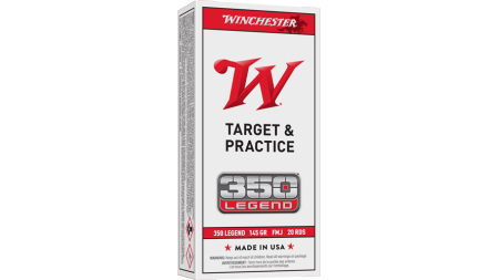 WINCHESTER USA 350 LEGEND - 145GR FMJ 20RD 10BX/CS