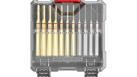 REAL AVID ACCU-PUNCH SET BRASS - 11 PIECE STANDARD PIN PUNCH