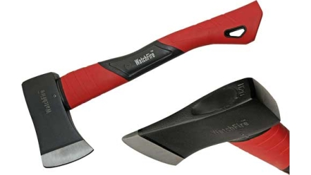SZCO RITE EDGE 14" FIBERGLASS - CAMP AX RED HANDLE 4" BLADE