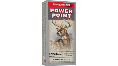 WINCHESTER SUPER-X 7.62X39 - 123GR POWER POINT 20RD 10BX/CS