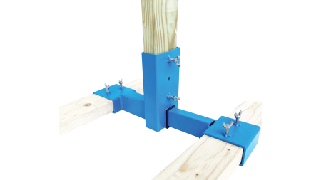 BASH TARGET TARGET STAND 3/8" - ZINC PLATED STEEL ADJ. 24" 2X4