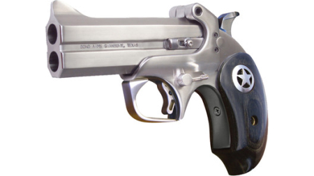 Bond Arms BARII-357/38 Ranger II .357 mag/.38 Spl 4.25" Black Ash/Stainless Steel