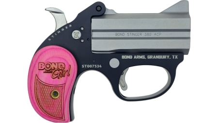 BOND ARMS STINGER GIRL 380ACP SS 3" FS
