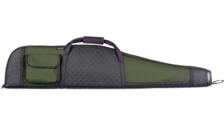 BULLDOG ARMOR RIFLE CASE 48" - GREEN W/ BLK EXTRA THICK PAD