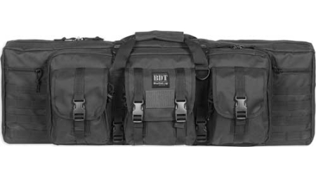 BULLDOG 36" SINGLE TACTICAL CS - 3 LARGE ACCESS POCKETS BLACK