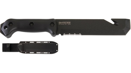 KA-BAR BECKER TAC TOOL - 7" SERRATED W/PLASTIC SHEATH
