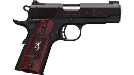 BROWNING 1911-22 MED CMPT 22LR BL 10+1