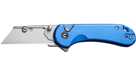 CIVIVI UTILITY KNIFE ELEMENTUM - 2.26" BLUE W/3 EXTRA BLADES