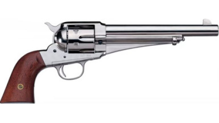 Cimarron CA151N00 1875 Outlaw .45LC 7.5" 6 Rounds Nickel/Walnut