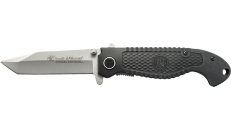 S&W KNIFE SPECIAL TACTICAL - RUBBER COATED 3.5" BLADE