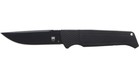 COBRATEC VIPER AUTO FOLDER - 3.12" BLACK/SATIN D2 BLK BLADE