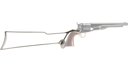 CIMARRON REVOLVER SHOULDER - STOCK 1860/1851/1861 STEEL