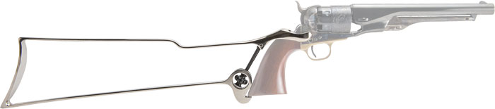 CIMARRON REVOLVER SHOULDER - STOCK 1860/1851/1861 STEEL