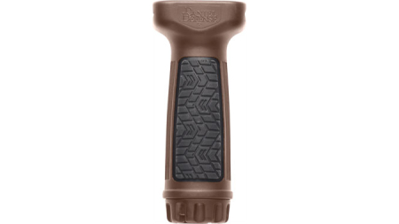DANIEL DEF. VERTICAL FOREGRIP - BROWN FOR PICTAINNY RAIL