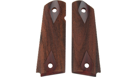 ED BROWN GRIPS 1911 GOVT. - DOUBLE DIAMOND COCOBOLO