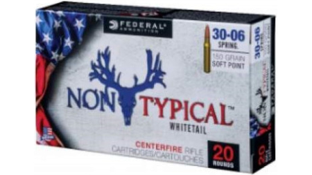 Federal 270 Ammunition Non-Typical F270DT130 130 Grain Soft Point 20 rounds