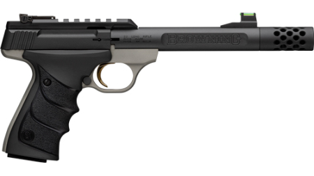 BROWNING BUCK MARK PLUS URX - 22LR 5.9" GRAY/BLACK THREADED