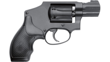 S&W 351C AIRLITE 22WMR 1.875" - FS 7-SHOT MATTE BLACK RUBBER