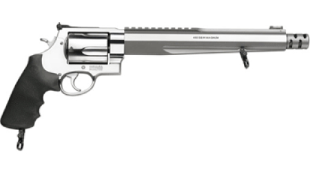 S&W 460XVR PERFORMANCE CENTER - 460SW 10.5" AS SS RUBBER