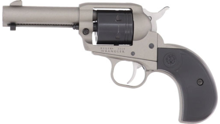 RUGER WRANGLER 22LR 3.75" - FS 6-SH SILVER BIRDSHEAD GRIP