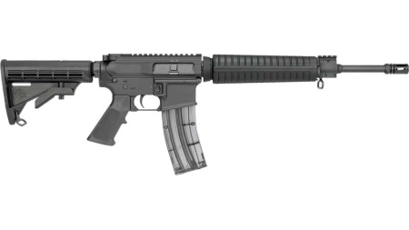 RRA LAR-22 MID A4 ALUM 22LR - 6 POS STK 16" BBL BLACK