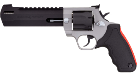 TAURUS RAGING HUNTER 454 CAS - 6 3/4" 5-SHOT TWO/TONE RUBBER