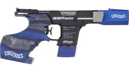 WALTHER GSP500 32 EXPERT - LEFT SIZE M 32S&W 4.85" AS