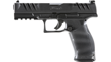 WALTHER PDP OR 9MM 4" FS - 18-SHOT BLACK POLYMER FRAME