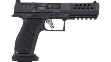 WALTHER PDP SF MATCH 9MM 5" OR - 10-SHOT BLACK STEEL FRAME