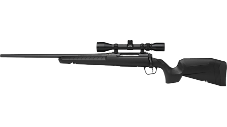 SAVAGE AXIS XP 22-250 22" LH - W/3-9X40 BLACK/BLACK