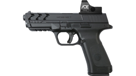 GIRSAN MC28SA 9MM ADJ. SGT - W/OPTIC 17-SHOT BLACK POLY