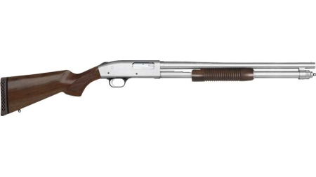 MOSSBERG 590 SECURITY 12GA 3" - 9RD 20" CHROME WALNUT