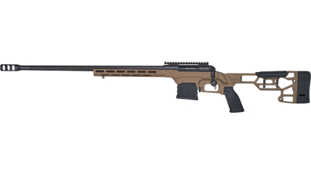 SAVAGE 110 PRECISION LH 24" - 338LAPUA MDT LSS CHASSIS FDE