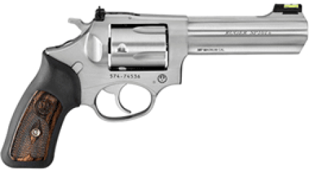 RUGER SP101 357 MAGNUM 4.20" - ADJ. STAINLESS RUBBER