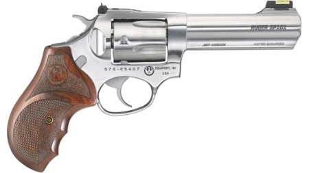 RUGER SP101 MATCH CHAMPION - 357 MAG ADJ. SS WOOD