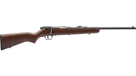 SAVAGE MARK I-GY YOUTH 22LR - 19" ACCU TRIG BLUED/HARDWOOD