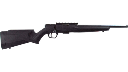SAVAGE B17FV-SR 17HMR 16.25" - HEAVY BBL THREADED BLACK SYN