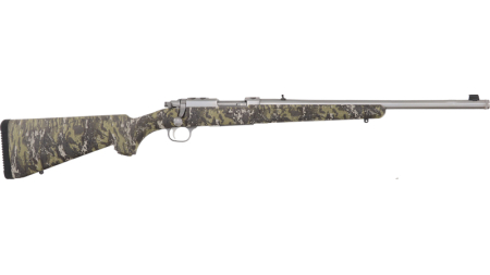 RUGER 77/357 357 MAGNUM - SS CAMO W/RINGS THREADED