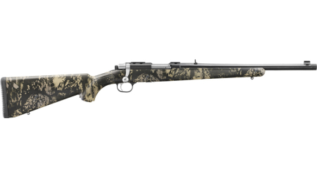 RUGER 77/44 44REM MAGNUM - BLUE SYN W/RINGS THREADED