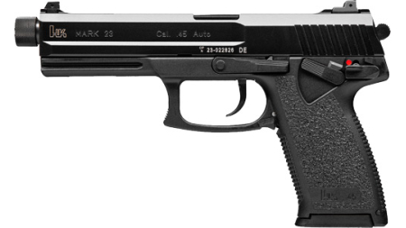 HK MARK 23 V1 DA/SA 45ACP - 5.87" BBL 2-10RD BLACK