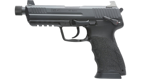 HK HK45T TAC. V1 DA/SA 45ACP - 5.20" TRUGLO SIGHTS 2-10RD BL.
